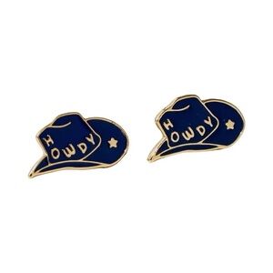 NWT : Saloon Studs - Navy